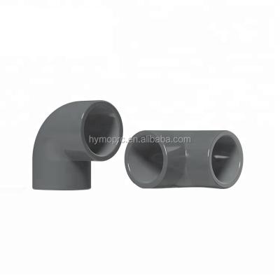 China Wholesale water supply reasonable price furniture grade upvc sanitary fittings pipe connector pvc fittings elbow for sale