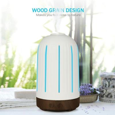 China 7 Colors Change Led Light Warm 100ML USB Aroma Diffuser Purifier Atomizer Ultrasonic Diffuser For Car For Gift With 7 Color Led Light for sale