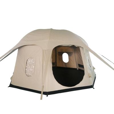 China Tube Type Tent Stake CATC 4*4m Outdoor Air Tight Middle East Desert Waterproof Inflatable Tent For Camping for sale