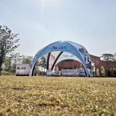 China Advertising CATC All in Outdoor Automatic Inflatable Tent Windproof Inflatable Picnic Tent for sale