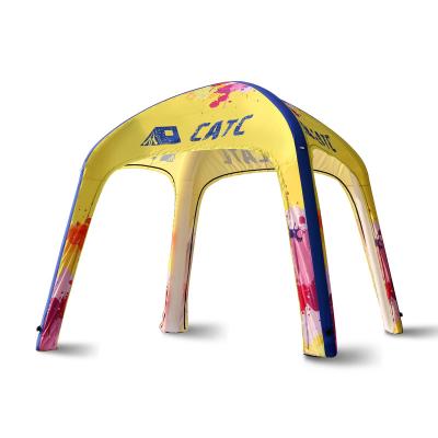 China Cheapest Price Outdoor Advertising Air Doom Inflatable Promotional Tent Fully Printing Event Tent YURT TENT for sale