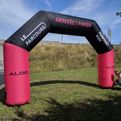 China Advertising Activities Advertising Cheap Inflatable Start Finish Line Arches For Event for sale