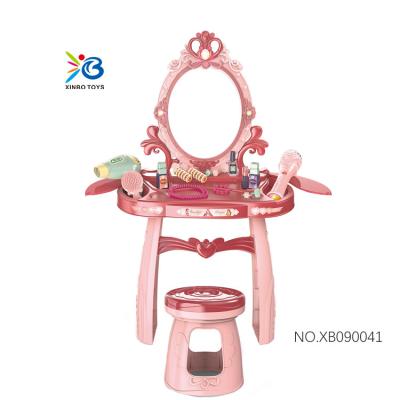 China Hot Selling Amazon DIY Make Up Dresser Toys Play Pretend Toys For Play House Kids Dresser Toy XB090041 for sale