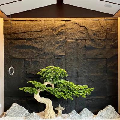 China Neu 3d PU Rock Vener Wall Panel Luxury Modern Style Modern Hall Office Building for sale