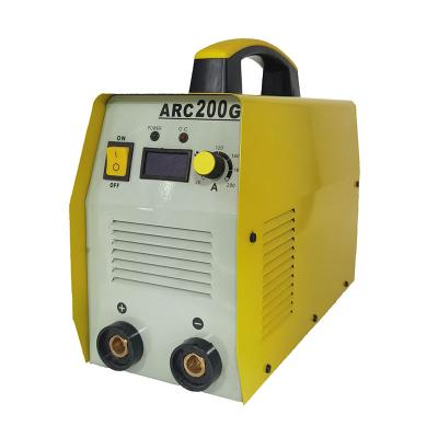 China Chinese Manufacturer Yellow Ac 230V Inverter Arc Welding Machine 200 Amp for sale