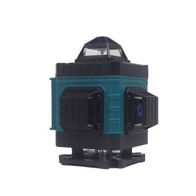 China Hot New 2021 360 Degree Self Leveling Green Beam Rotary16 Lines 4D Laser Level en venta