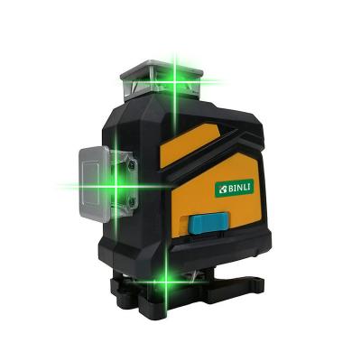 China 2021 Hot Selling Professional Auto Rotary 4D-16 Line Green Beam Laser Level Self-Leveling zu verkaufen