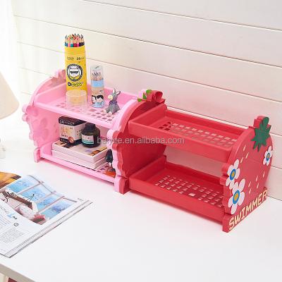 China 2 Layers Spice Viable Plastic Bedroom Shelf Brackets for sale