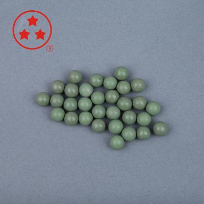 中国 Huzhou Xingxing Good Quality Ball Shape Vibratory Finishing Porcelain Media 販売のため