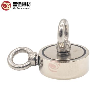 China Industrial Magnet Double Sided Magnet Fishing Kit With Case Strong Magnet For Fishing In The River 2400LB Pull Neodymium Magnet for sale