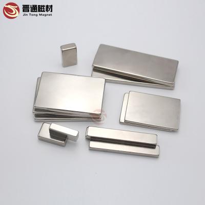 China Huge Strong Neodymium Block Magnet Customized Block Magnet Industrial Rare Earth N35 N45 N52 Ndfeb Magnet for sale