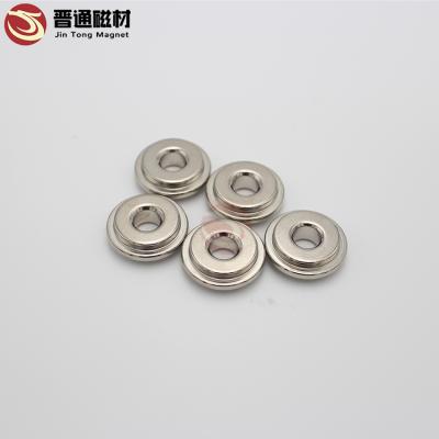 China Custom High Quality Industrial Magnet Rare Earth Ndfeb Magnet Constant With Hole Neodymium Magnet for sale