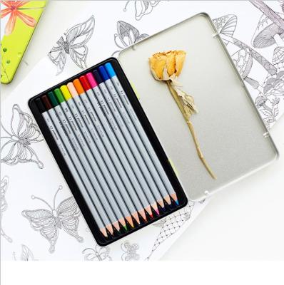 China Promotion color drawing wood\business\school\office 12/24/36/48 lead watercolor professional oily pencil set for sale