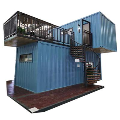 China Best Quality Modern 20/40ft Prefab House Module Office Modern Hotel Prefab Container for sale