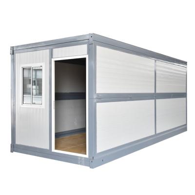 China New Modern Prefab Container House Low Cost Light Steel Container Home Folding Tiny Office for sale