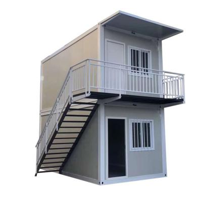 China 2019 Modern Double Decker Container Housing Predictable Fashionable And Convenient EPS House for sale