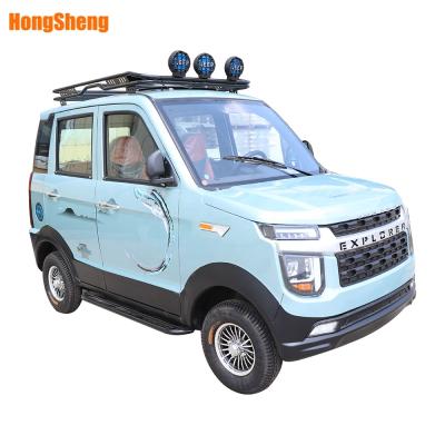 China high quality 4 wheel electric car solar power electric car with left or right steering 2950*1450*1600mm for sale