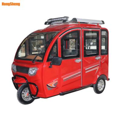 China Cheap Best Price 3 Wheel Passenger Electric Solar Tricycle With Large Space for sale