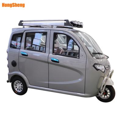 China Cheap passenger tricycle/electric tuktuk electric motor rickshaw HS300C for 4-6 people for sale