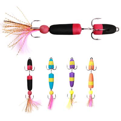 China EVA wholesale 4.5G/7.3CM floating spinnerbait fishing eva schiuma avvolgimento for sale