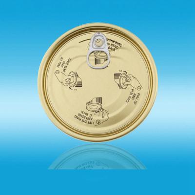 China Other Tinplate Easy Open Lid Eoe For Food Can End Easy Open Lid Maker Easy Open Lid Eoe for sale