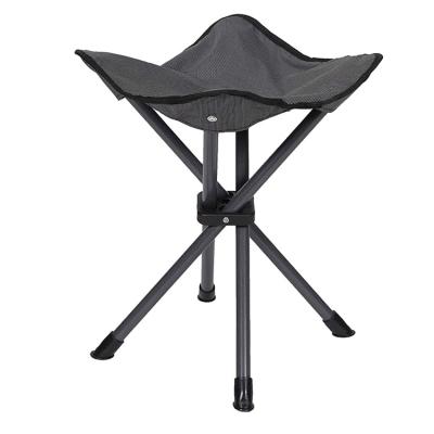 China Contemporary Three Legs Outdoor Portable Lightweight Camping Chair Modern Folding Outdoor Fishing Chair for sale