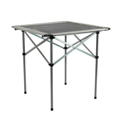 China Contemporary Portable Custom Folding Aluminum Picnic Camping Table Legs Side Adjustable Camping Table for sale