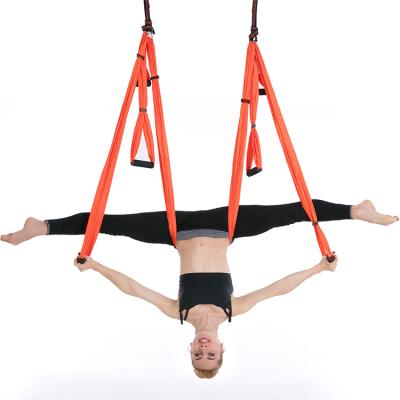 China Air Yoga Hammock 6 Aerial Handstand Fitness Yoga Hammock Easy-Carrying Swing for sale