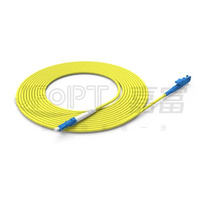 China Low Loss Hybrid Fiber Optic Patch Cord E2000 - LC SC FC ST UPC APC Patch Cord for sale