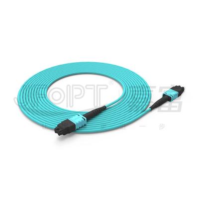 China MTP PRO 12-Core Single-Mode/Multi-Mode 3.0mm OFN/OFNR/OFNP A/B Polarity Conversion Patch Cord for sale