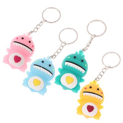 China Cute Style Key Chain Charms Dinosaur Car Key Chains Key Chain Pendant For Bag Charm Keychain Pendant Gift for sale