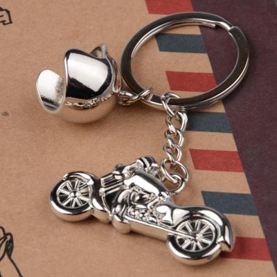 China Fashion Style Men Cool Motorcycle Alloy Key Chain Car Pendant Key Ring Key Chain Gift for sale