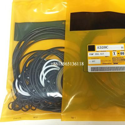 China SBS120 E320C Hydraulic Pump Seal Kit for CAT320C Excavator Main Pump Oil Seal Repair kit en venta