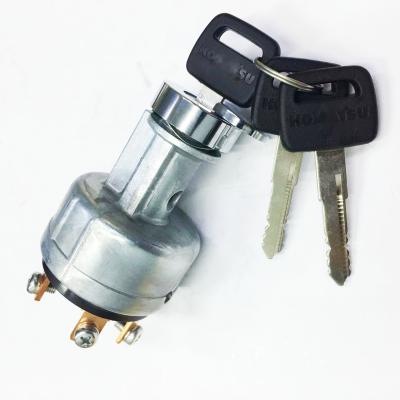 中国 Excavator Spare Parts PC200-7 key Ignition Switch 08086-20000 with 2 Keys 販売のため