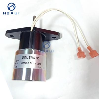 Cina Attuatore solenoide di spegnimento 0250-12A2UC11S1 SA-4506 0306-5358 per parti del motore Valvola solenoide di spegnimento in vendita