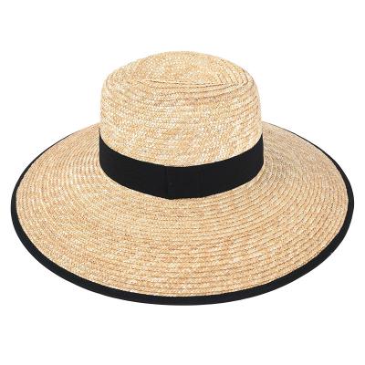 China New Summer Hats Large Small Picture Raffia Weave Cool Straw Foldable Beach Gutters Sunscreen Hat for sale