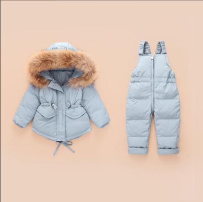 China New breathable baby down jacket children's winter suit thickening short boys and girls down jacket for sale