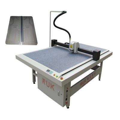 China Digital Flatbed Cutter Plotter Mat Foot Paper Industry Promotion Price Auto Car Server Pads Craft Paper Cutting Machine for sale