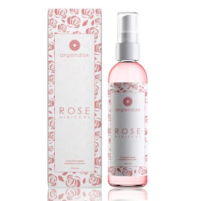 China Private Label Toner Rose Water Moisturizing Nourish Rose Toner Mist For Hair Face Body for sale