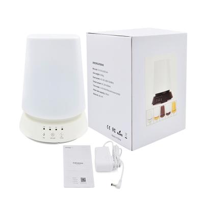 China Private Label Comfortable White Electric Home Sensation Essential Oil Diffuser Ultrasonic Air Humidifier with Light for sale