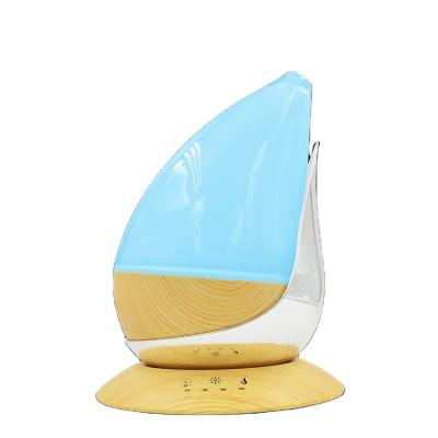 China Wholesale Yoga Partner Air Humidifier RV Household Glass Aromatherapy Humidifier with LED Color Light for sale