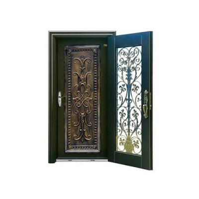 China Retro Cast Aluminum Imitate Modern Sliding Double Door Design AR-A013 for sale