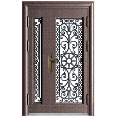 China The high quality luxury retro villa the cast aluminum door soundproof interior swing door AR-A029 for sale