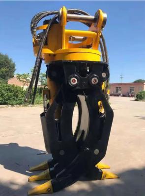 China YAKAI-het Graafwerktuig Grapples van Logboekmini excavator grapple attachment 800kg Te koop