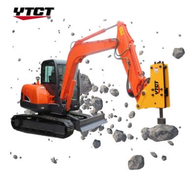 China Excavator Skid Steer Post Pounder Pile Driver Hydraulic Post Driver In Usa Market for sale