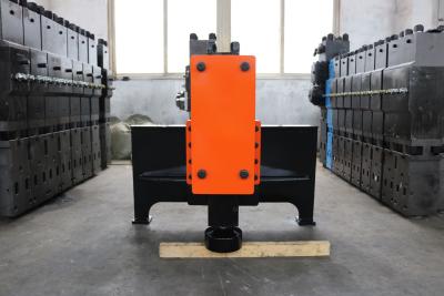 China 1100 Bpm Hydraulische Hamer Postbestuurder 2,5 Ton Vibrating Post Driver For-Steunbalkjonge os Te koop