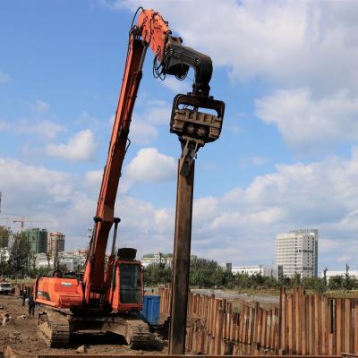 China OEM Sheet Pile Driver For Excavator Q345B Vibrating Sheet Pile Hammer for sale