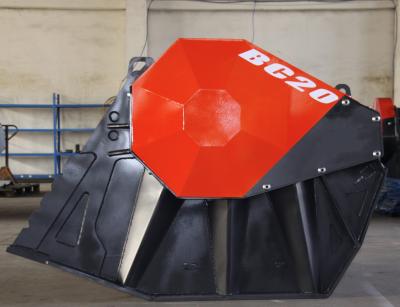 China 22 Mpa Graafwerktuig Crusher Opening Height 430mm Graafwerktuig Buckets Te koop