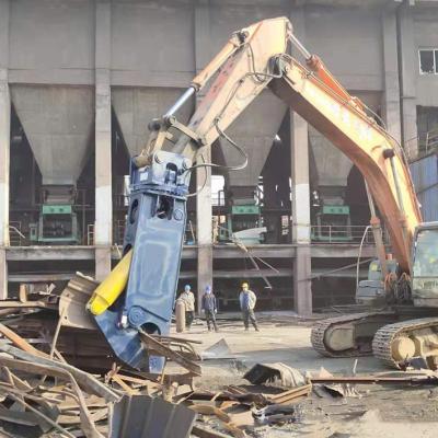 China 90-110 LPM drehende Baum-Scher-für Stange Bagger-Hydraulic Shears 250-300 zu verkaufen