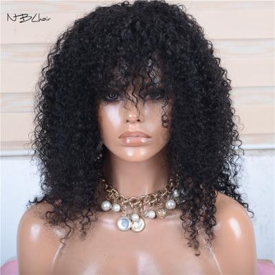 China 100% Transparent Curly NBL Lace Hair Wigs Water Color Water Wave Full Lace Wig Hd Natural Curly Hair Wigs For Black Women for sale